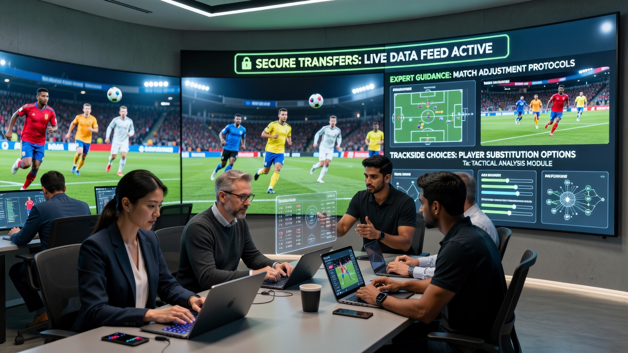 Expert guidance dashboard displaying trackside and table game options alongside secure transfer confirmation on a mobile screen
