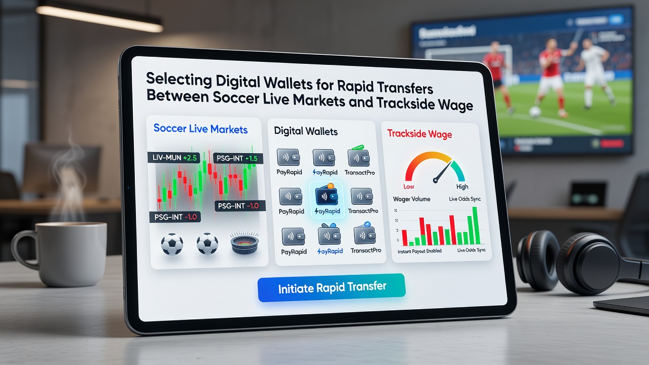 Comparison chart showing transfer speeds of various digital wallets for betting applications